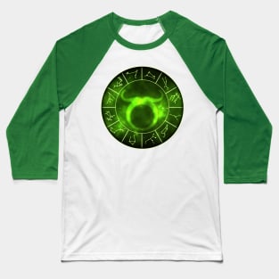 Taurus Zodiac Sign Baseball T-Shirt